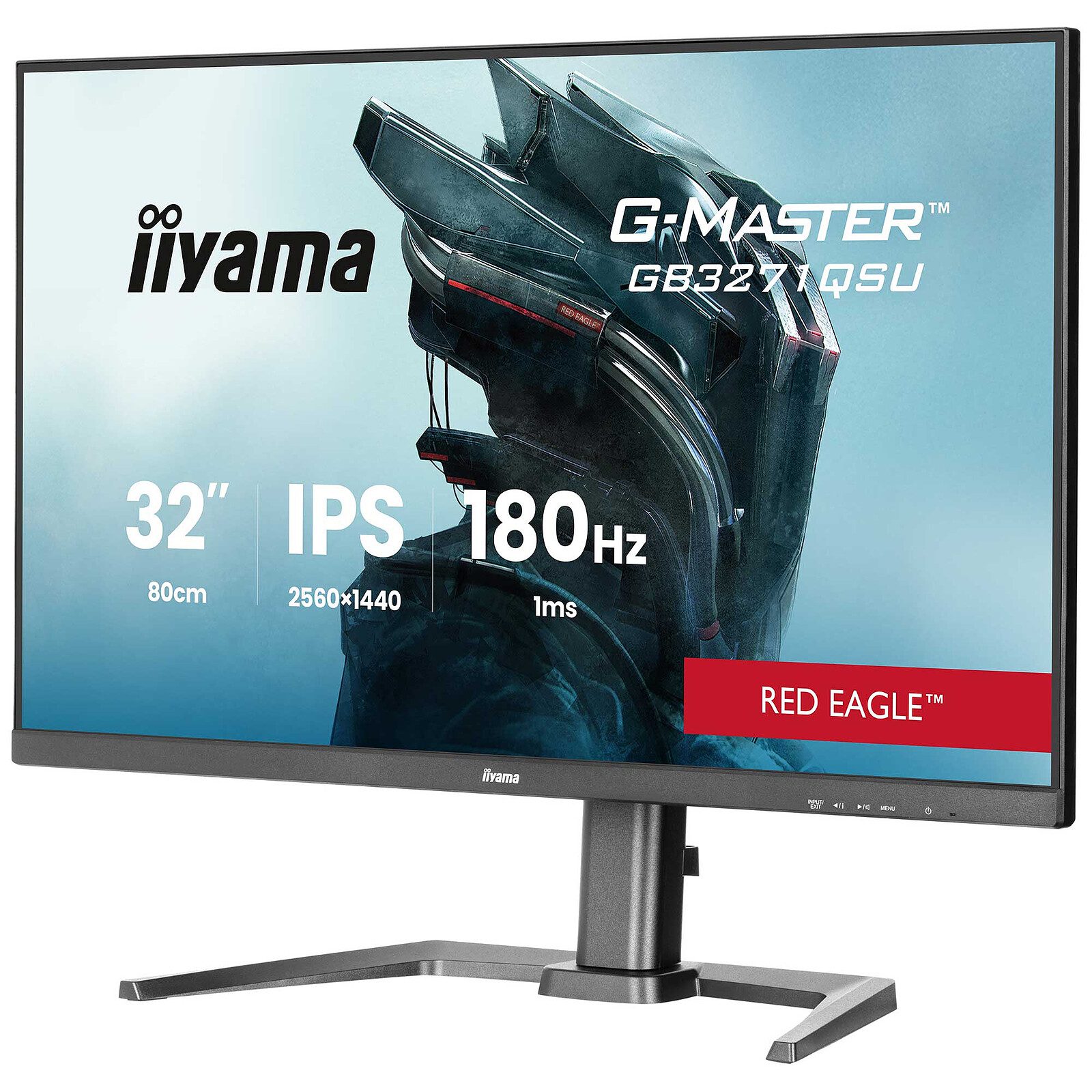 iiyama 31.5″ LED – G-Master GB3271QSU-B2 Red Eagle 3 écran pc iiyama 16/09/25