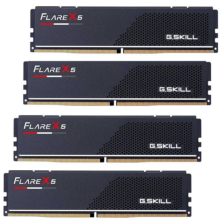 G.Skill Flare X5 Series Low Profile 192 Go (4 x 48 Go) DDR5 6000 MHz CL28 1 RAM G.Skill DDR5 6000 MHz 192 Go