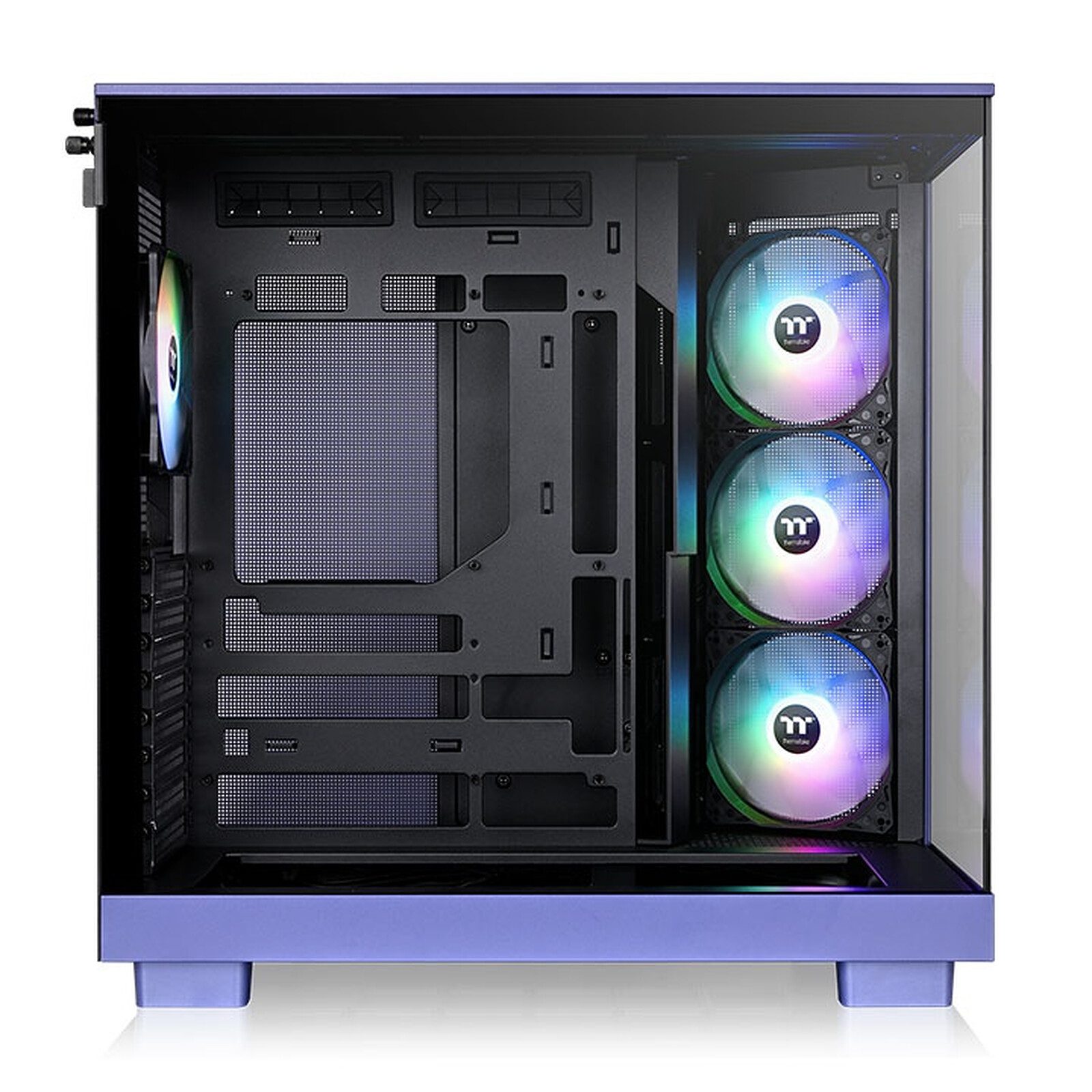 Thermaltake View 380 XL TG ARGB (bleu) 3 tour pc Thermaltake