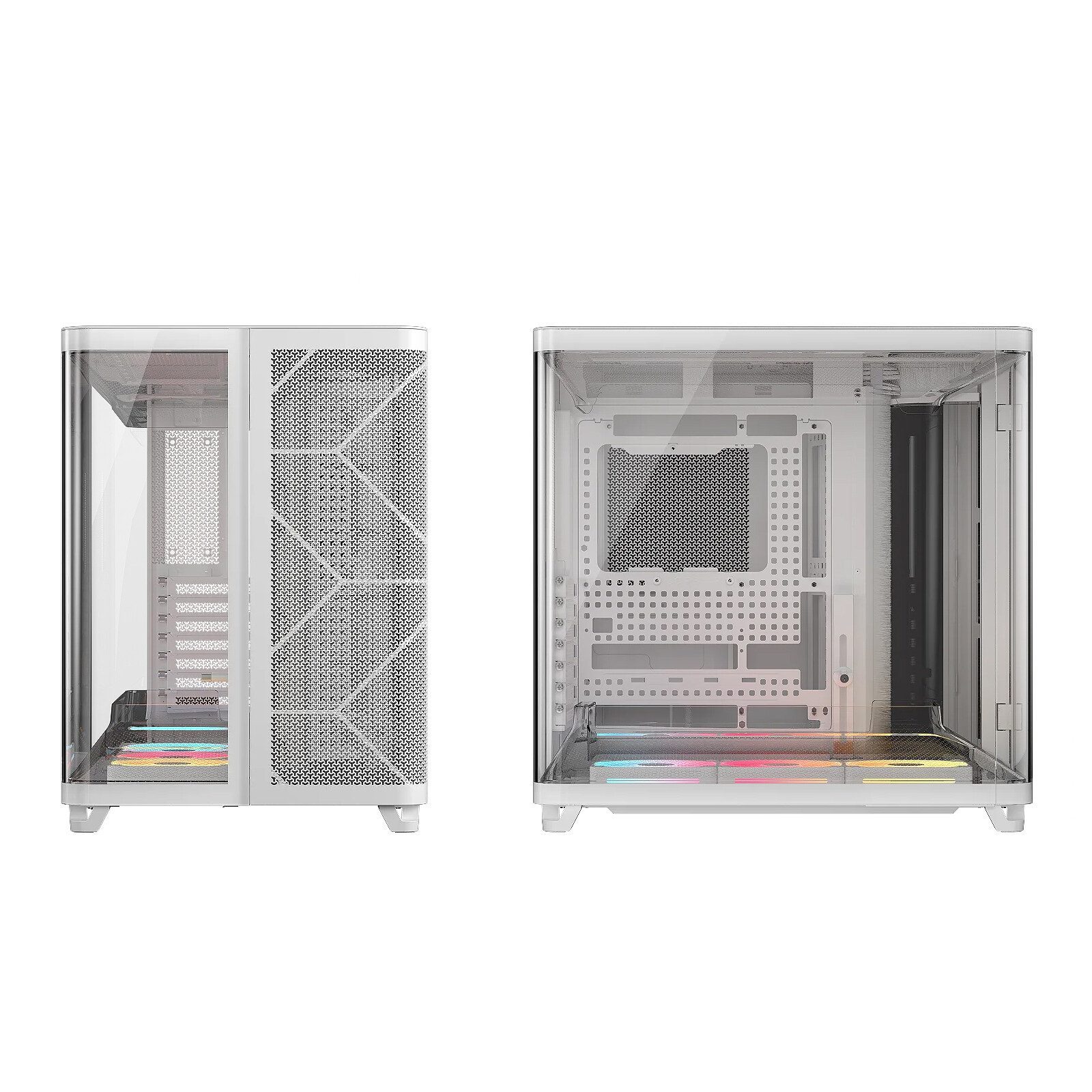 Corsair AIR 5400 LX-R RGB iCUE LINK (Blanc) 2 boitier pc Corsair