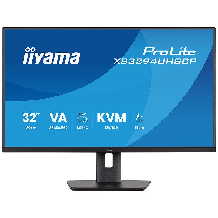 iiyama 31.5" - ProLite XB3294UHSCP-B1 1 écran pc iiyama 31.5 pouces