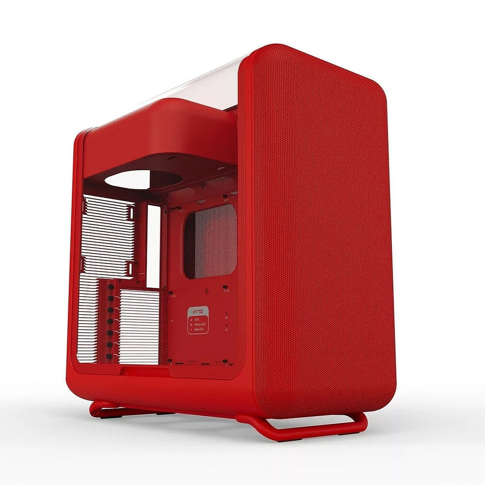 Hyte X50 TG (Rouge) 1 tour pc Hyte