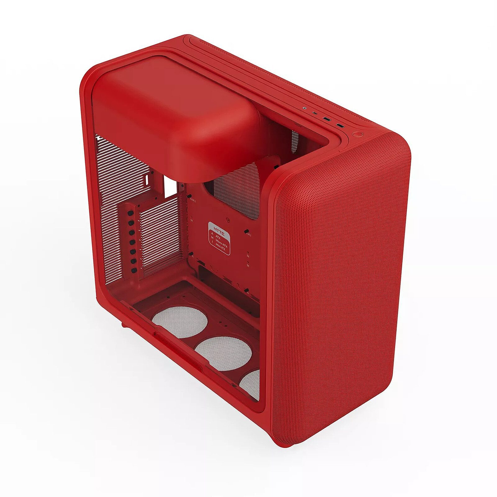 Hyte X50 TG (Rouge) 2 boitier pc Hyte