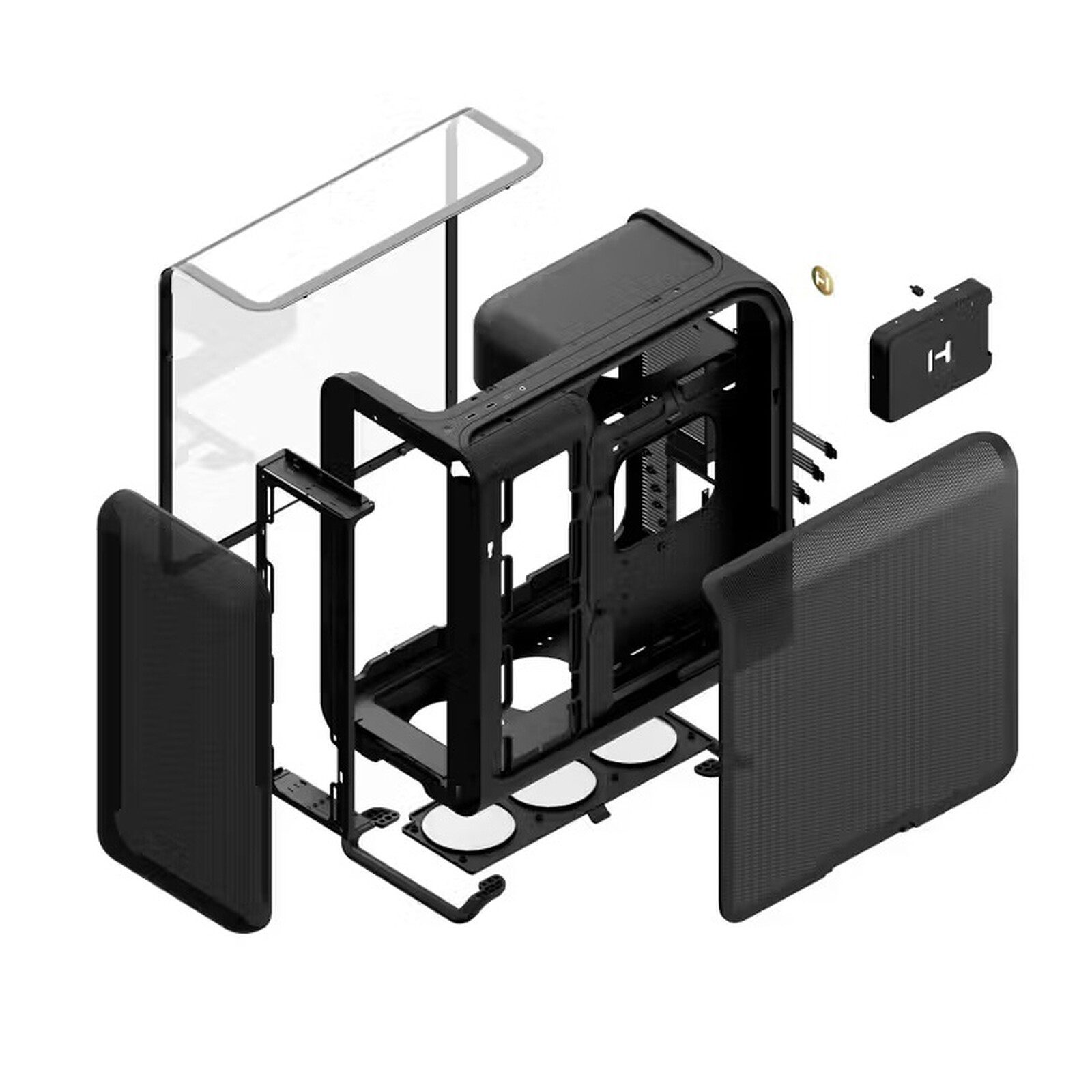 Hyte X50 TG (Noir) 5 tour pc Hyte