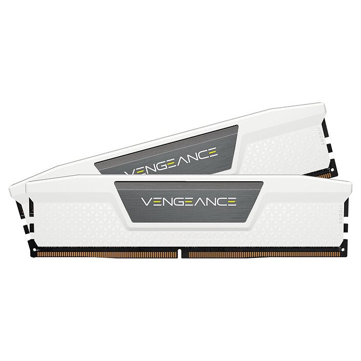 Corsair Vengeance DDR5 64 Go (2 x 32 Go) 6000 MHz CL30 - Blanc 1 RAM Corsair DDR5 6000 MHz 64 Go
