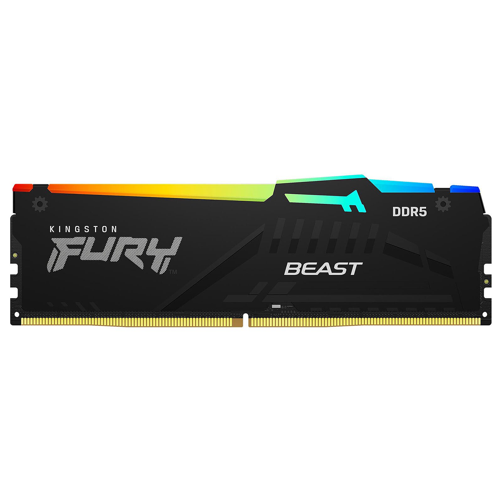 Kingston FURY Beast RGB 64 Go (2 x 32 Go) DDR5 6400 MHz CL32 4 RAM Kingston DDR5 6400 MHz 64 Go