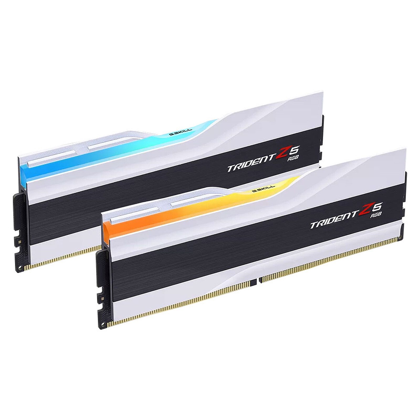 G.Skill Trident Z5 RGB 48 Go (2 x 24 Go) DDR5 8000 MHz CL38 – Blanc 3 RAM G.Skill DDR5 8000 MHz 48 Go