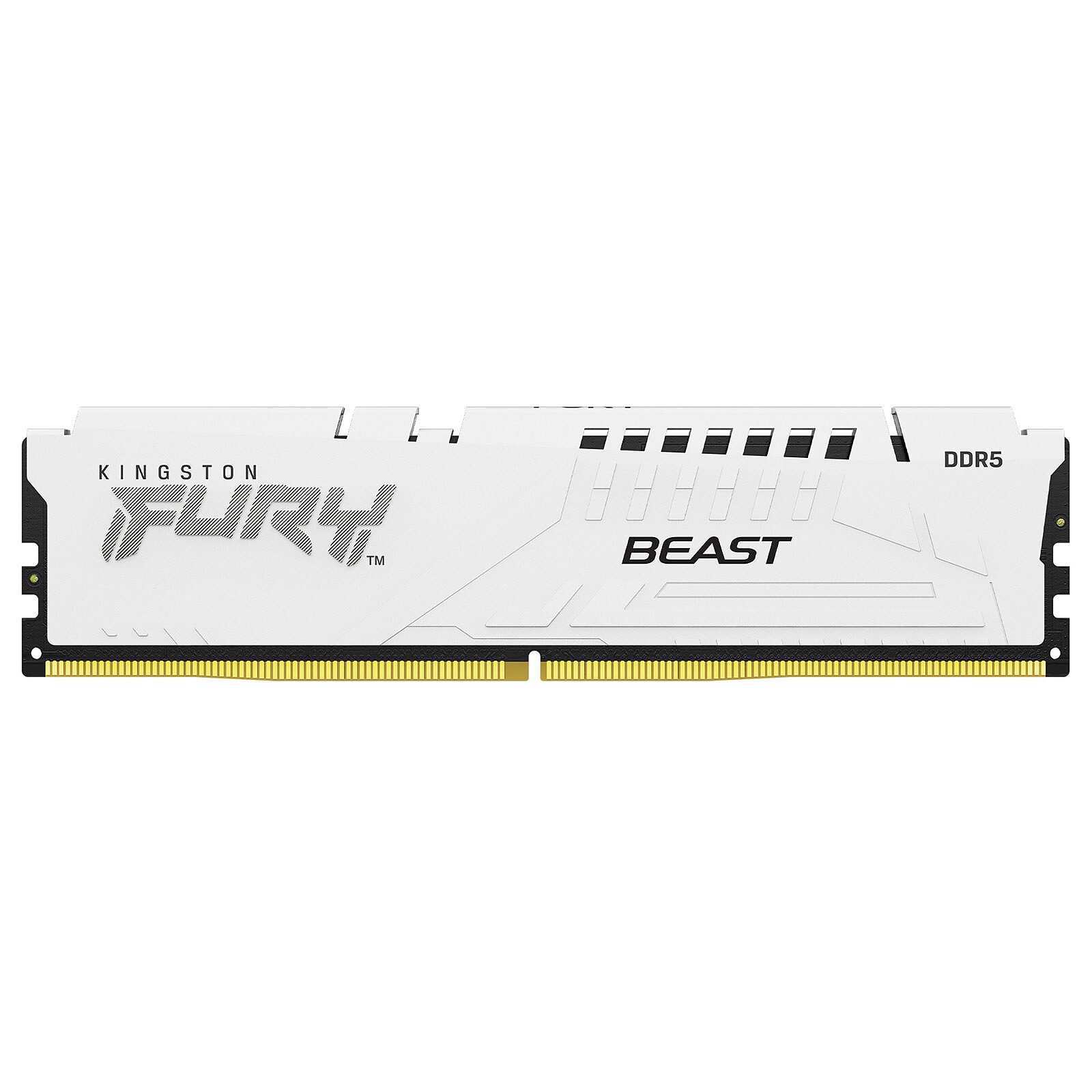 Kingston FURY Beast 64 Go (2 x 32 Go) DDR5 6400 MHz CL32 – Blanc 2 RAM Kingston DDR5 6400 MHz 64 Go